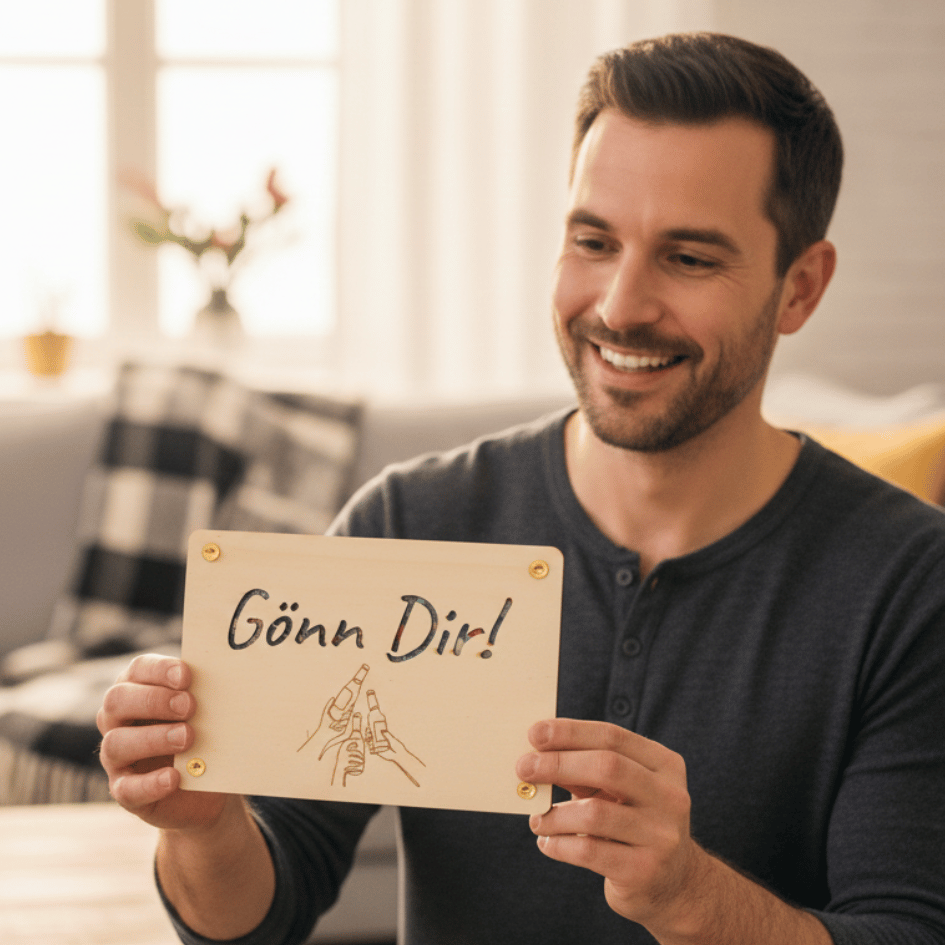 Geldgeschenk aus Holz zum Geburtstag – Gönn Dir!